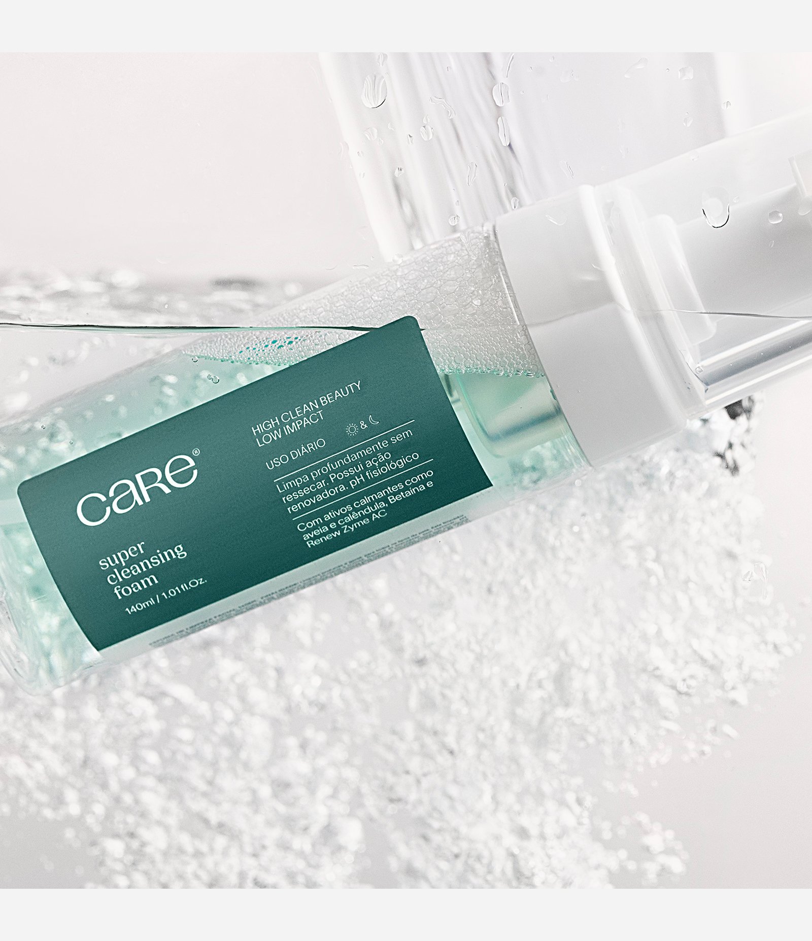 Espuma de Limpeza Super Cleansing Foam Care Beauty 140ml 23