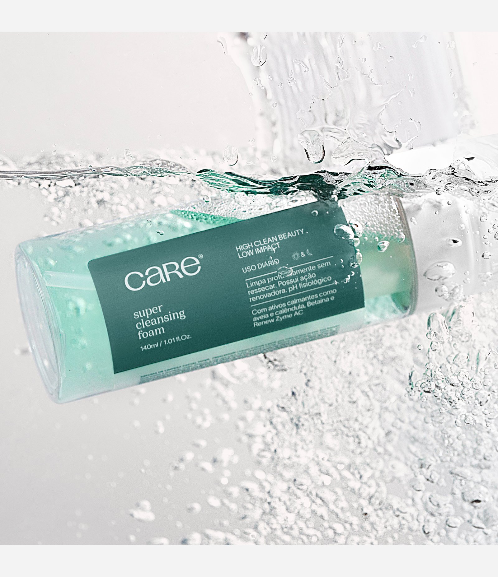 Espuma de Limpeza Super Cleansing Foam Care Beauty 140ml 25