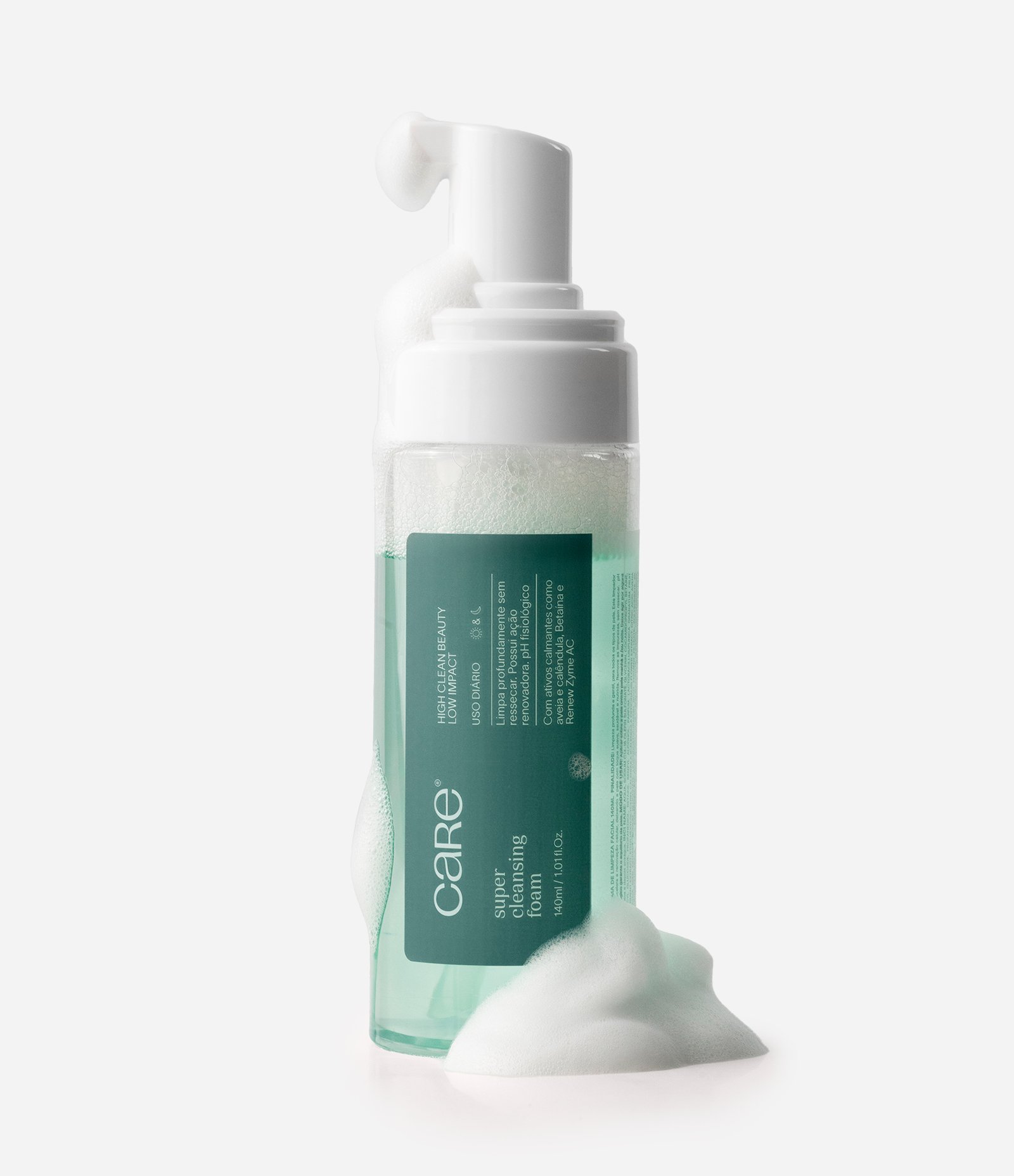 Espuma de Limpeza Super Cleansing Foam Care Beauty 140ml 3
