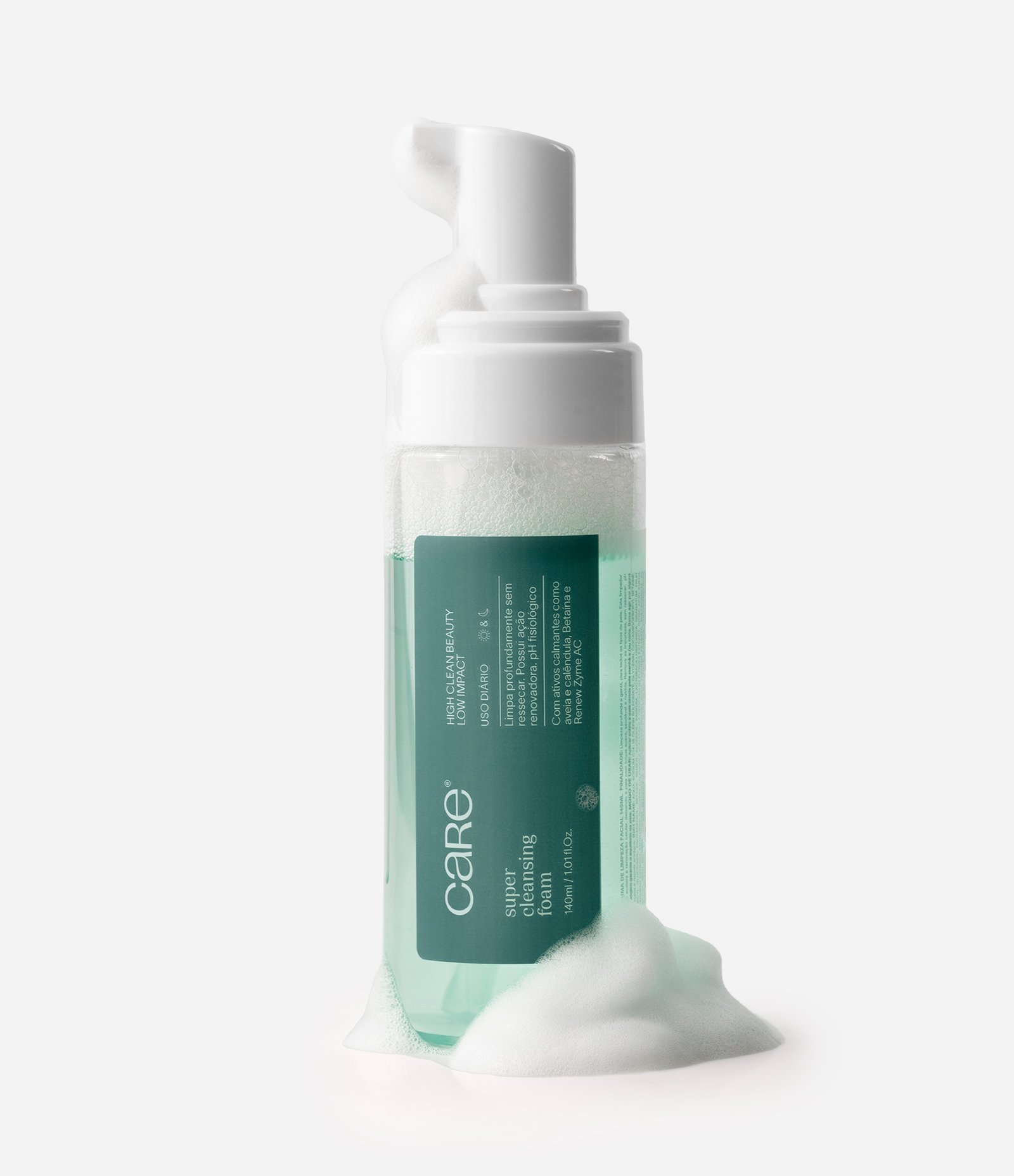 Espuma de Limpeza Super Cleansing Foam Care Beauty 140ml 4
