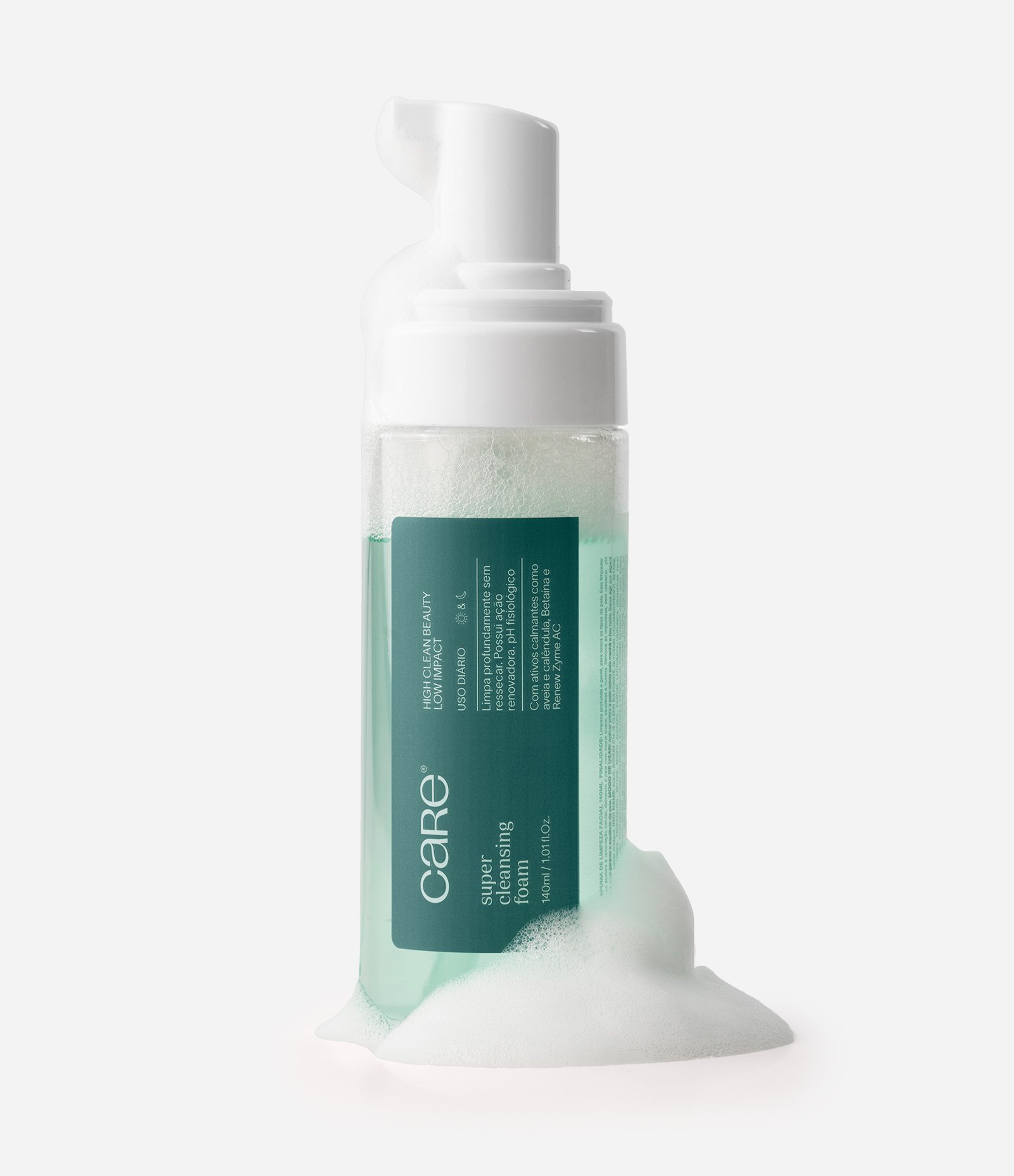 Espuma de Limpeza Super Cleansing Foam Care Beauty 140ml 5