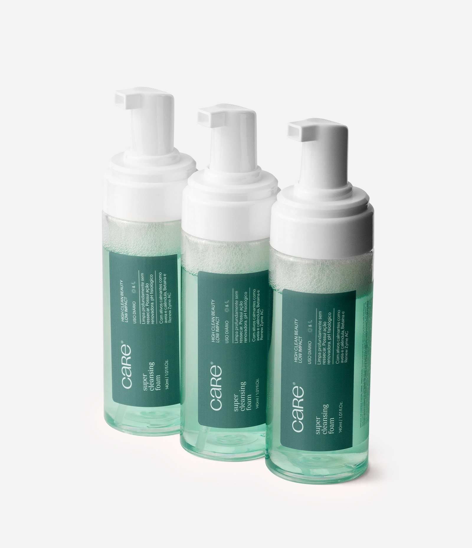 Espuma de Limpeza Super Cleansing Foam Care Beauty 140ml 8