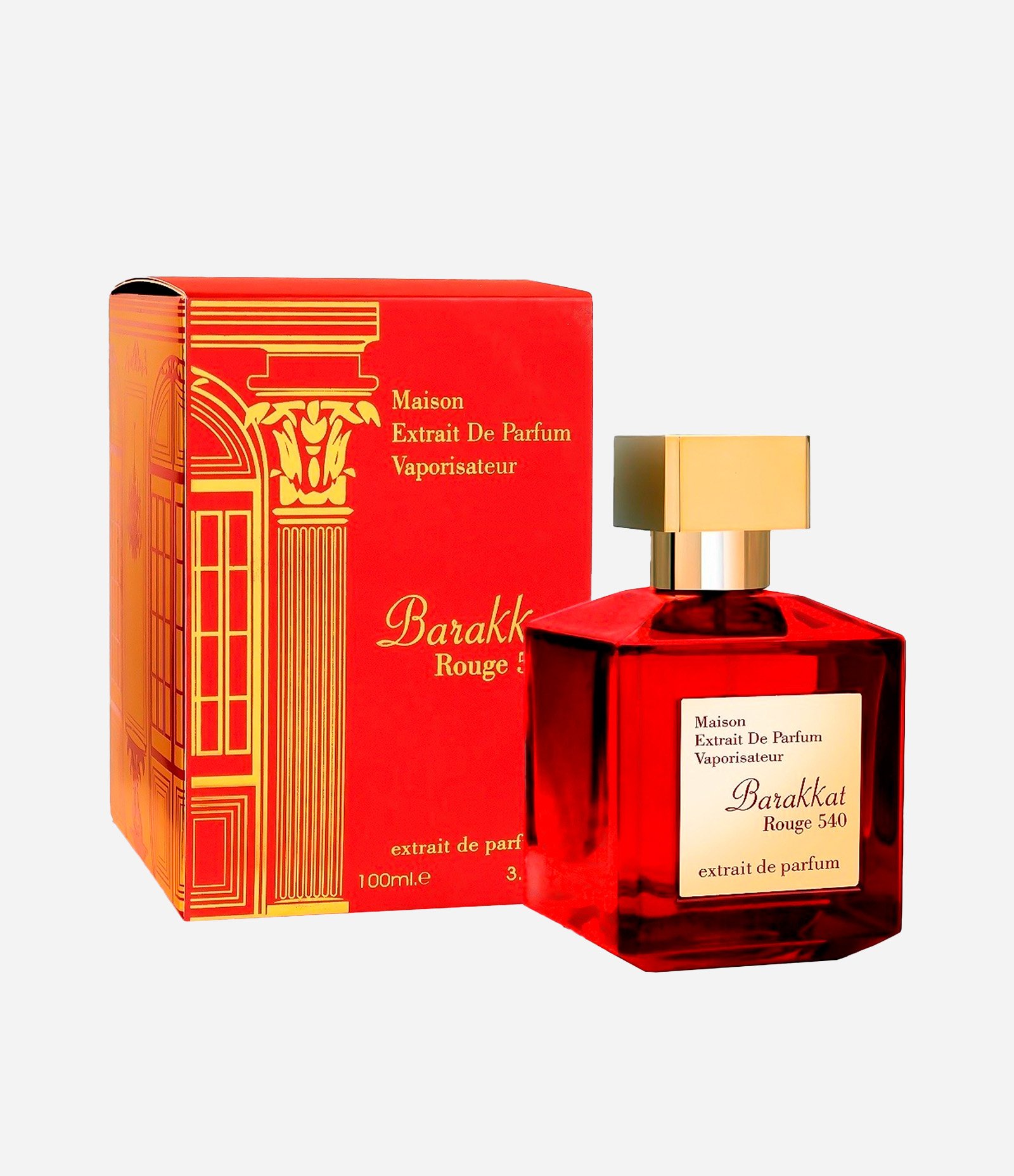 Perfume Barakkat Rouge 540 Extrait Eau de Parfum 100ml 2