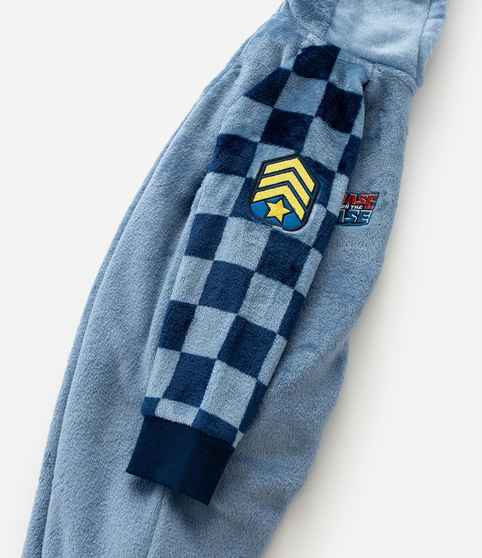 Pijama Jumper Infantil em Fleece com Bordado Patrulha Canina - Tam 2 a 6 Anos Azul 6