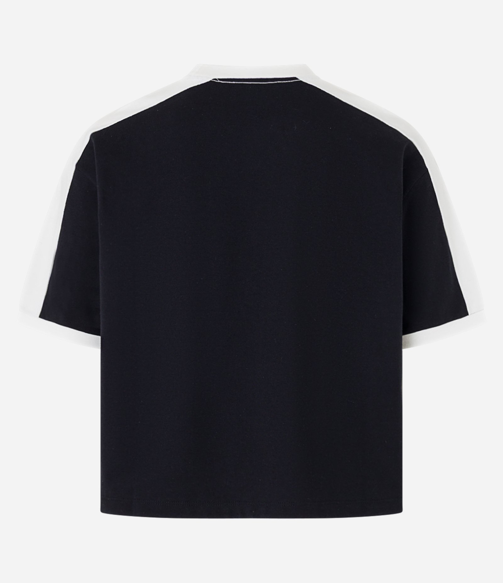 Camiseta Esportiva Cropped em Malhão com Estampa Lettering Preto 6