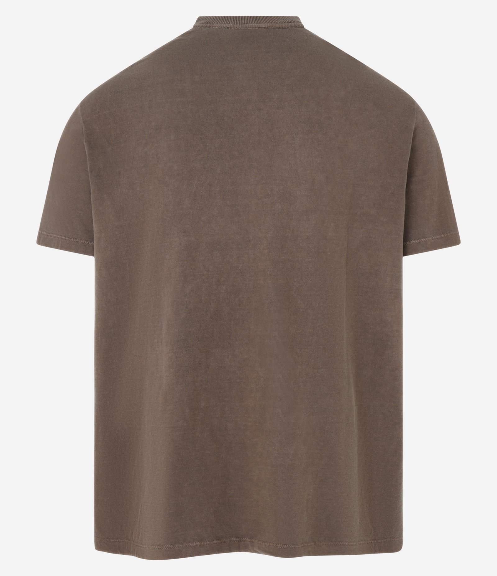 Camiseta Comfort em Algodão com Estampa Lettering Rio de Janeiro Estonada Marrom 5