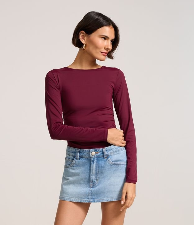 Cor: Bordô | Tamanho: M