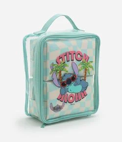 Kit 03 Nécessaires Grande e Retangulares Médias com Estampa Stitch Playa