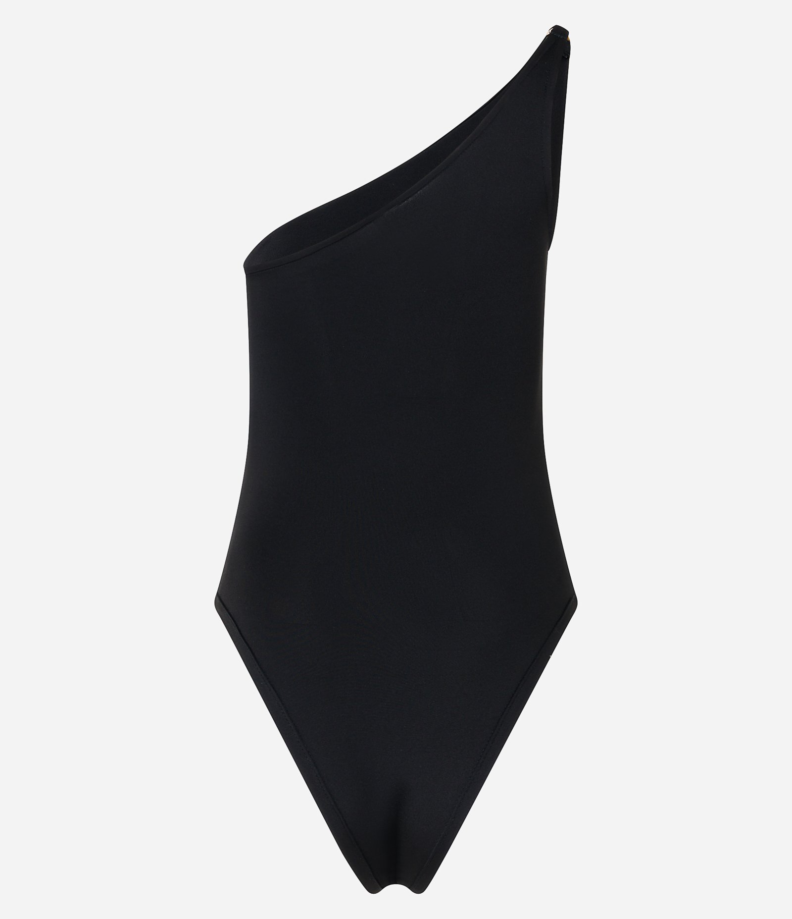 Body Ombro Só em Jersey com Franzido Lateral Preto 5