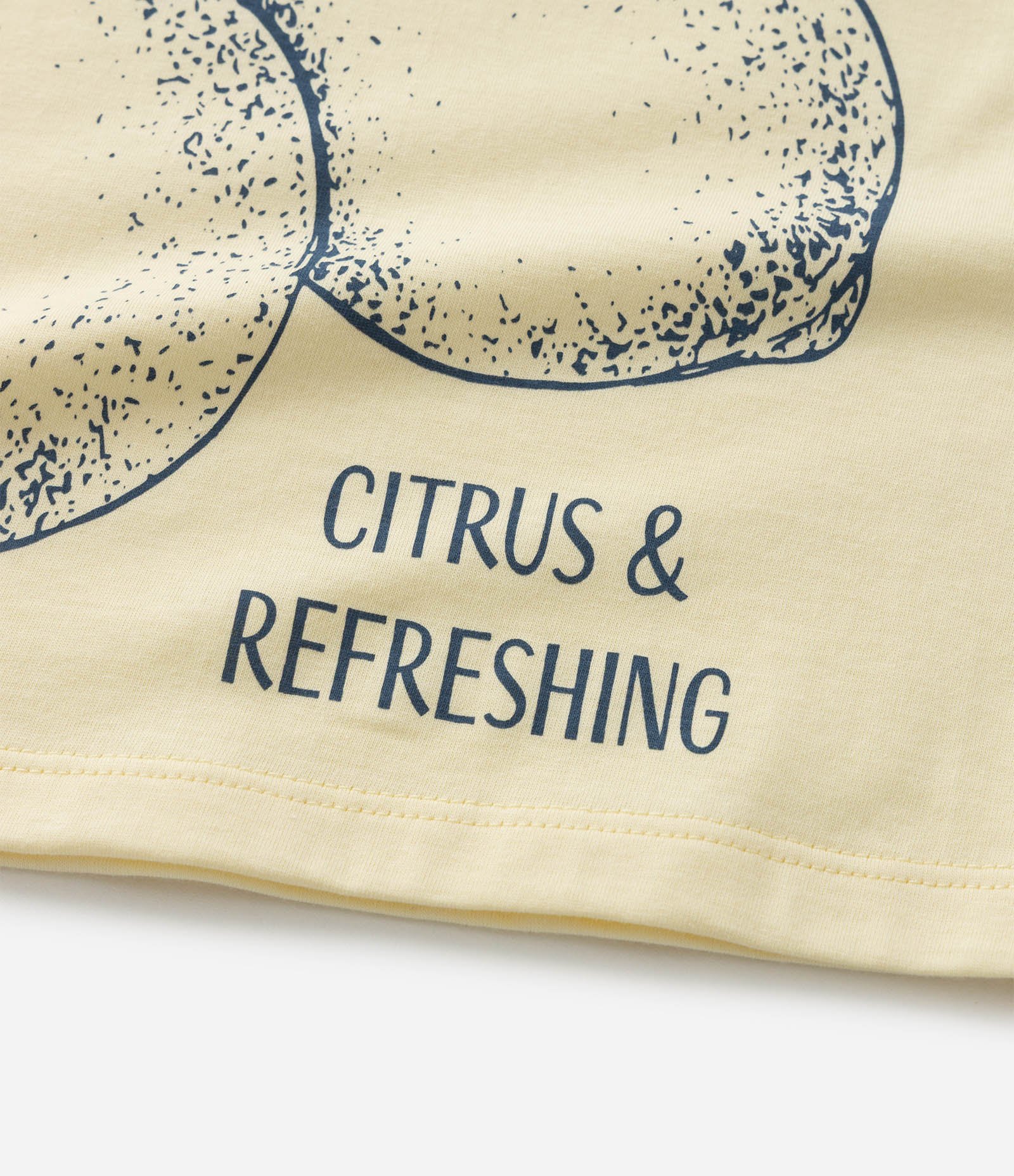 Camiseta Boxy Infantil com Estampa de Limões - Tam 5 a 14 Anos Amarelo 5