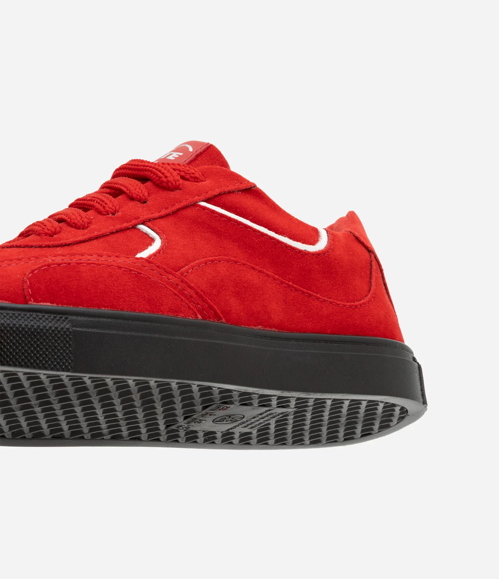 Tênis Infantil em Suede com Recortes - Tam 28 a 34 Vermelho 2