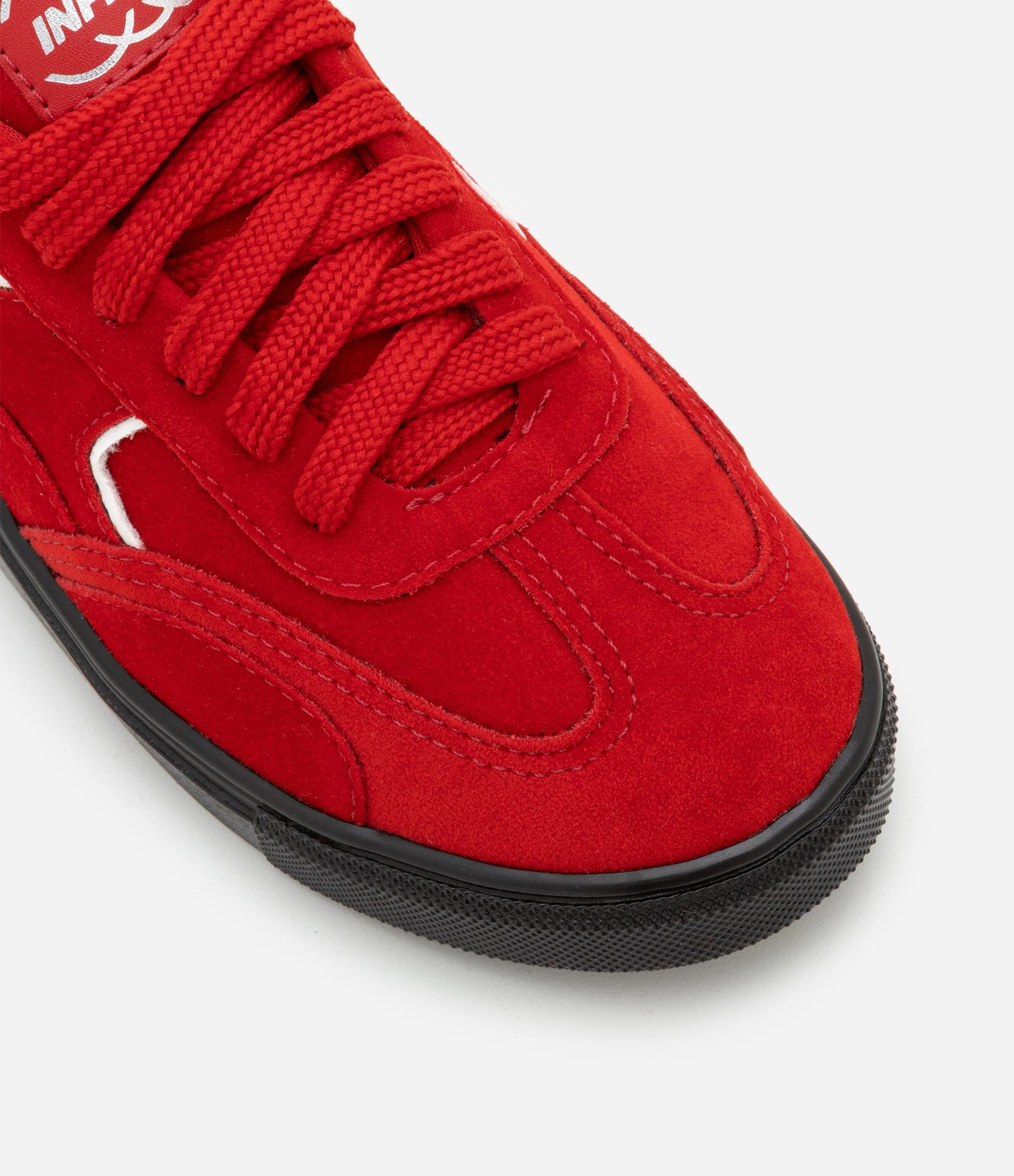 Tênis Infantil em Suede com Recortes - Tam 28 a 34 Vermelho 3