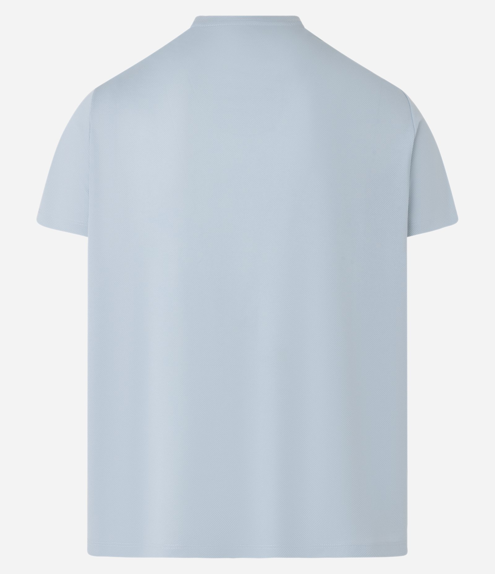 Camiseta Regular Esportiva em Tecnologia Dry com 
Print e Recortes Azul 8