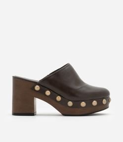 Sapato Mule Boho com Tachinhas