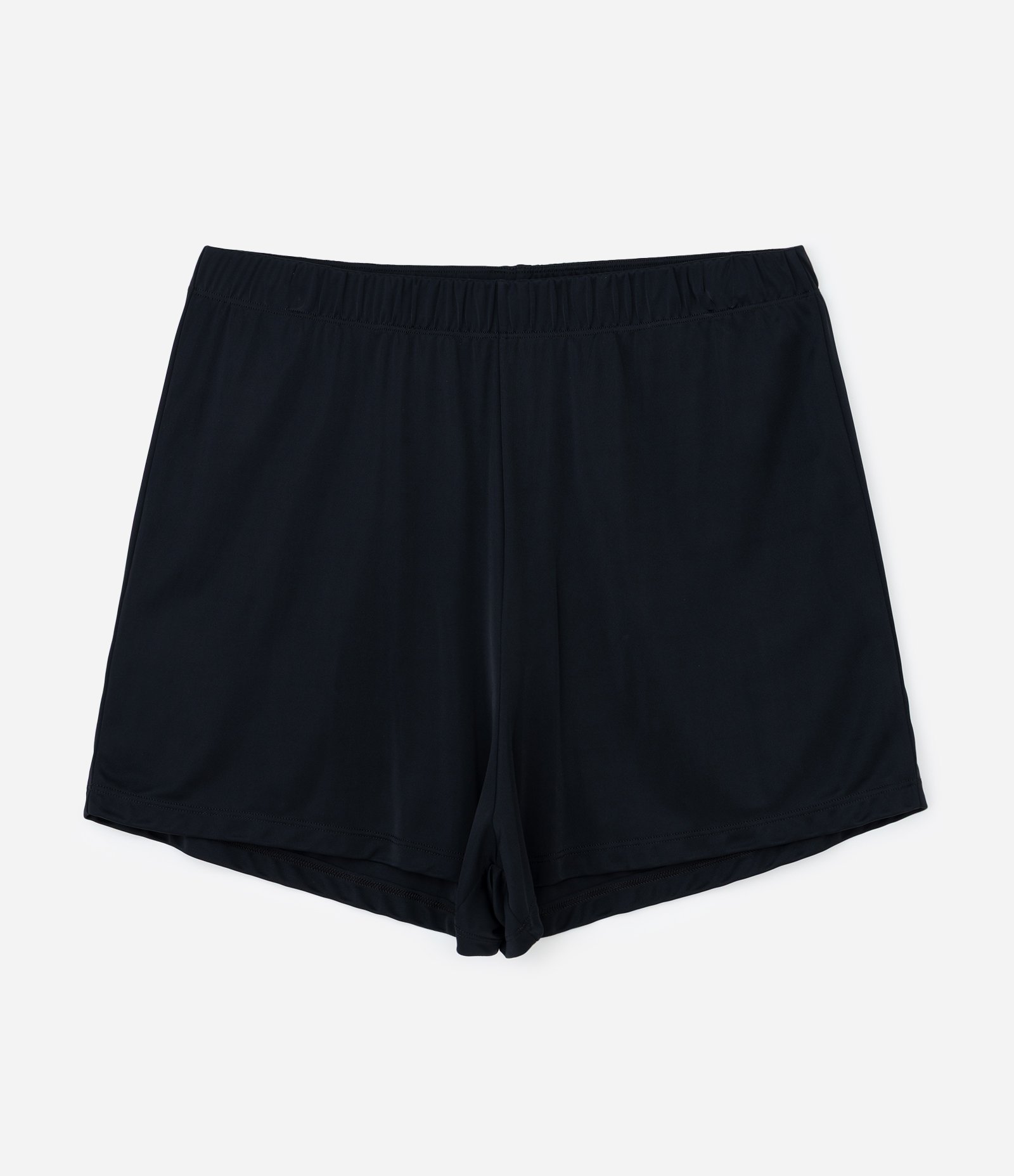 Pijama Short Doll em Liganete com Detalhe de Renda Curve & Plus Size Preto 8