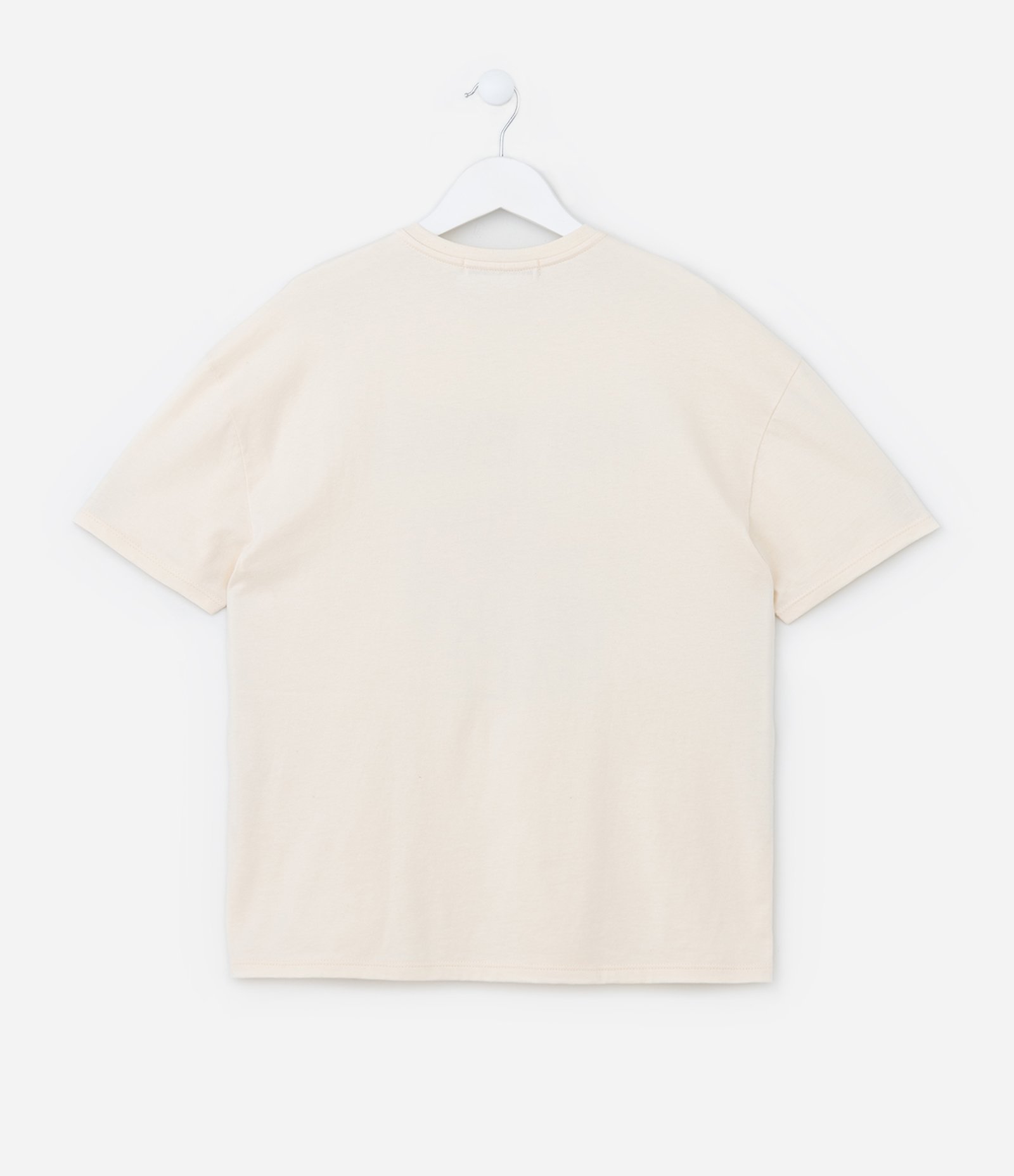 Camiseta Infantil com Estampa de Morango Forever Berry Sweet - Tam 5 a 14 Anos Bege 3