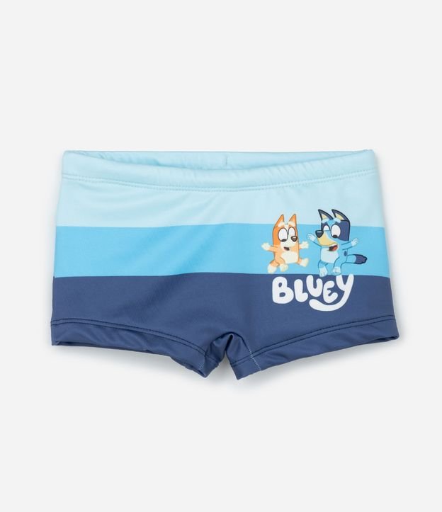 Sunga Boxer Infantil com Estampa Bluey e Bingo - Tam 2 a 6 Anos