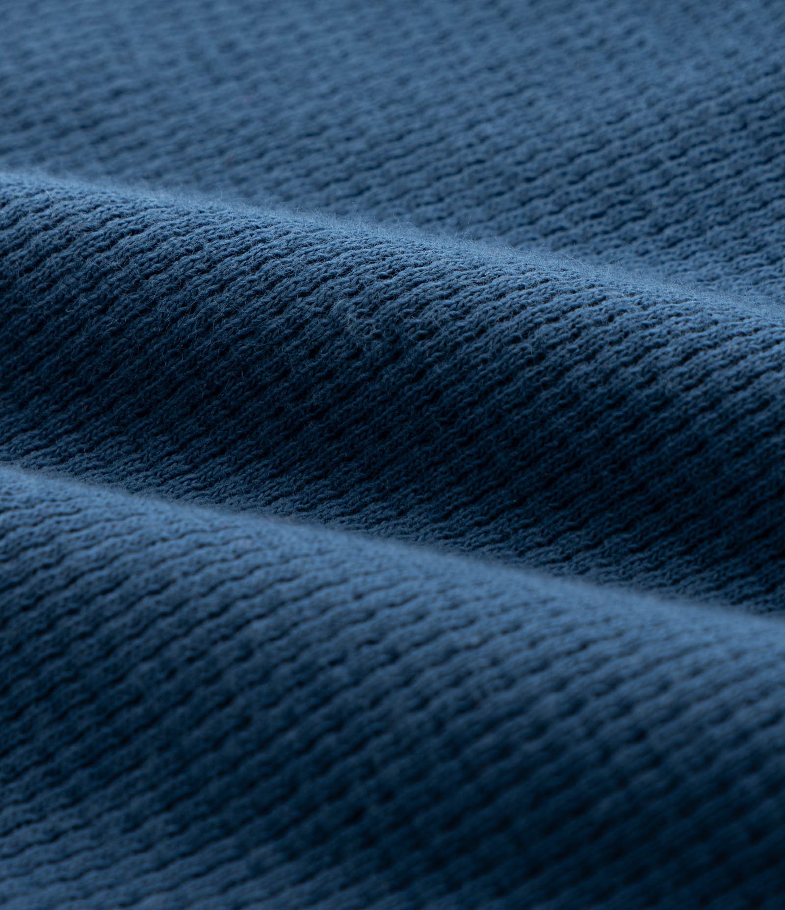 Bermuda Infantil com Bolso Canguru e Textura Waffle - Tam 0 a 18 Meses Azul 3