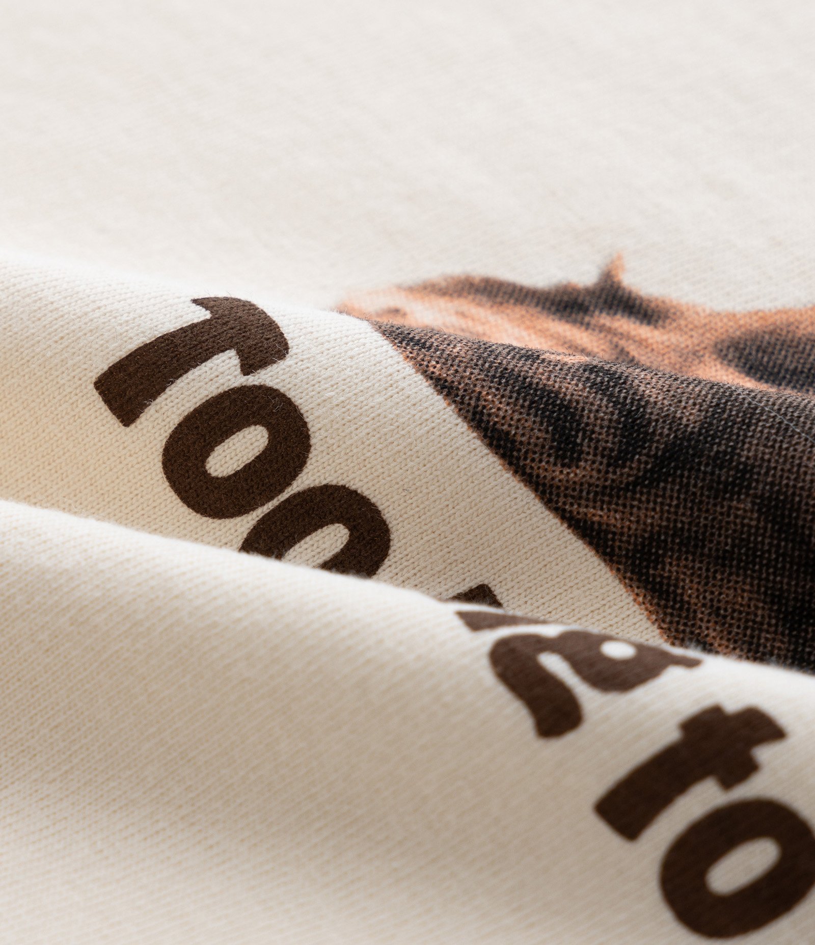 Camiseta Infantil com Estampa Cachorrinho - Tam 5 a 14 Anos Bege 3