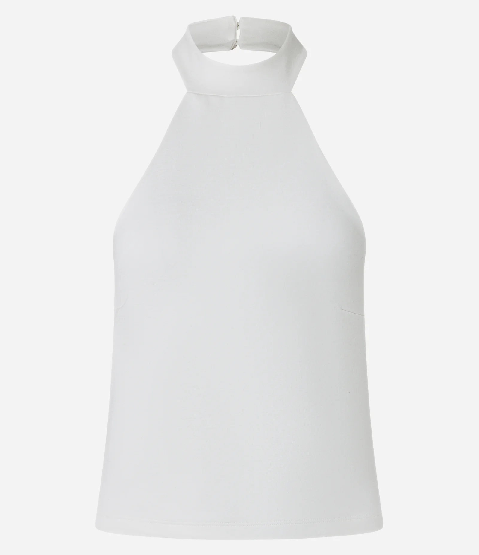 Blusa Frente única em Ponto Roma Branco 1