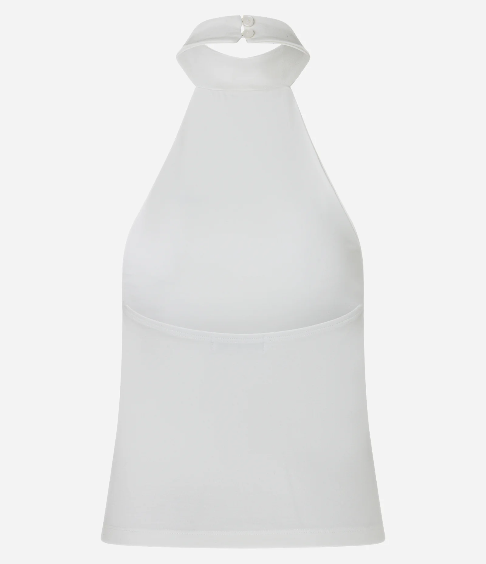 Blusa Frente única em Ponto Roma Branco 2