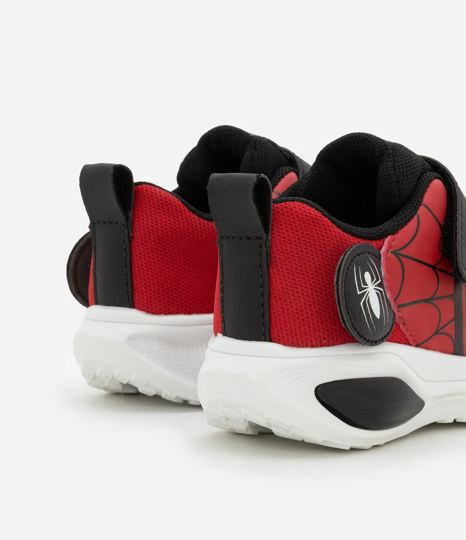 Tênis Infantil com Estampa Homem-Aranha e Sola em LED - Tam 21 ao 27 Vermelho/Preto 2
