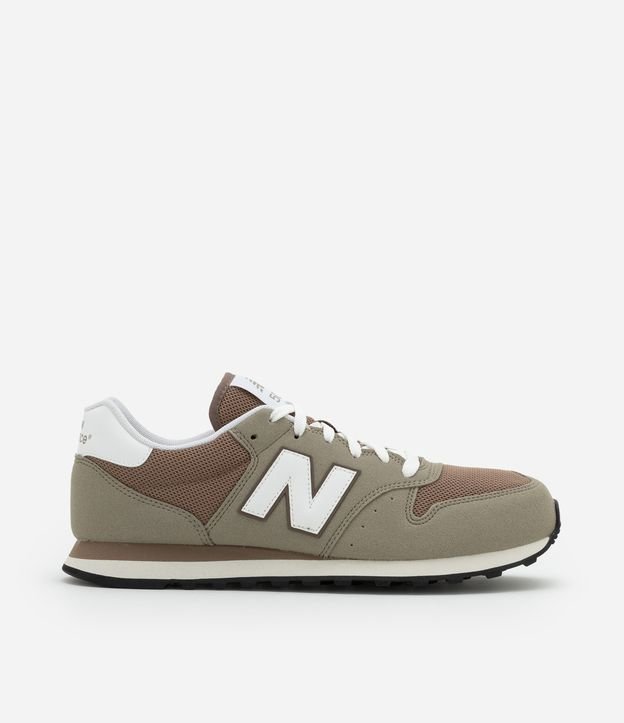 Tênis New Balance 500V2 em PU com Texturas