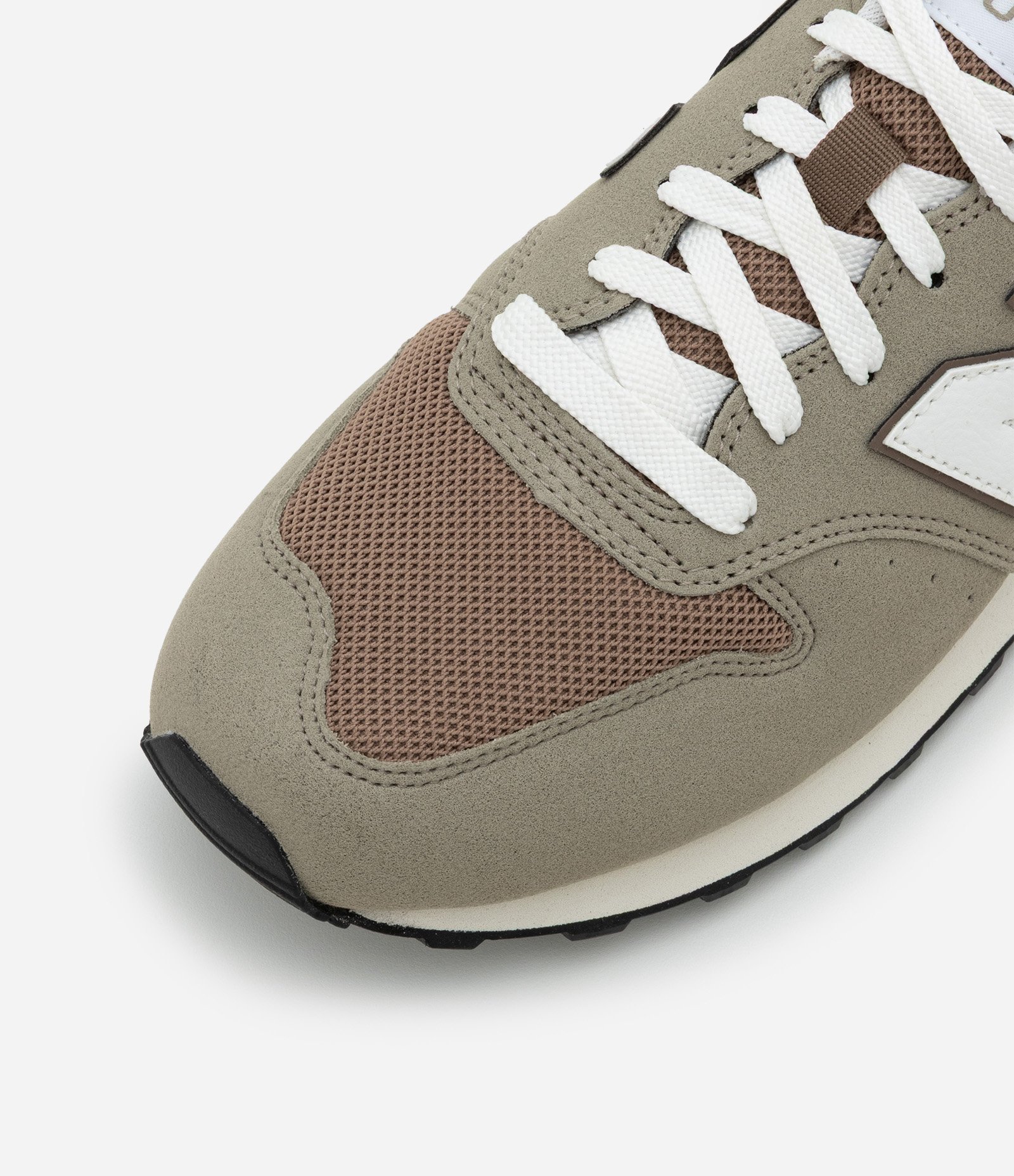 Tênis New Balance 500V2 em PU com Texturas Cinza 5