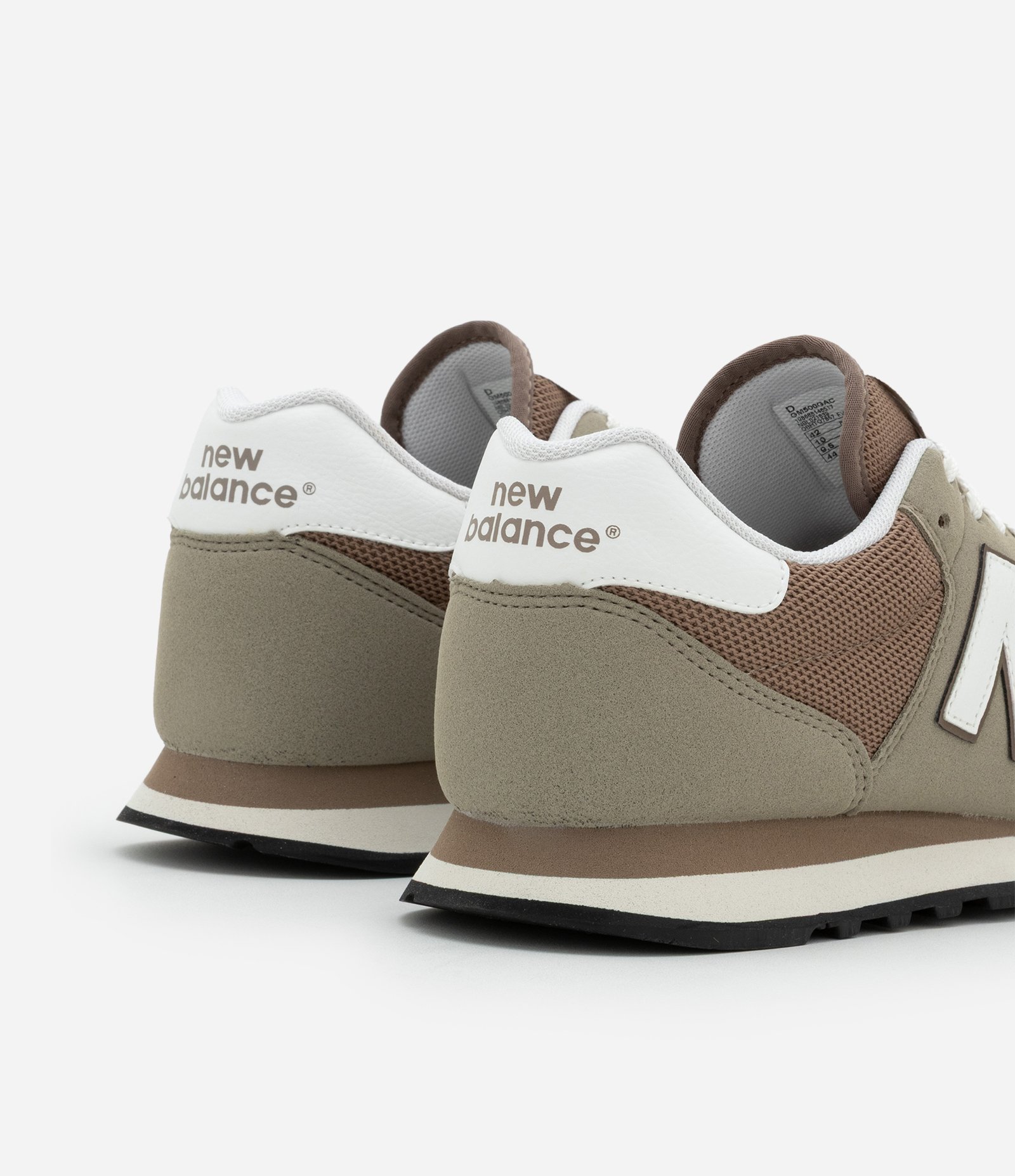 Tênis New Balance 500V2 em PU com Texturas Cinza 6