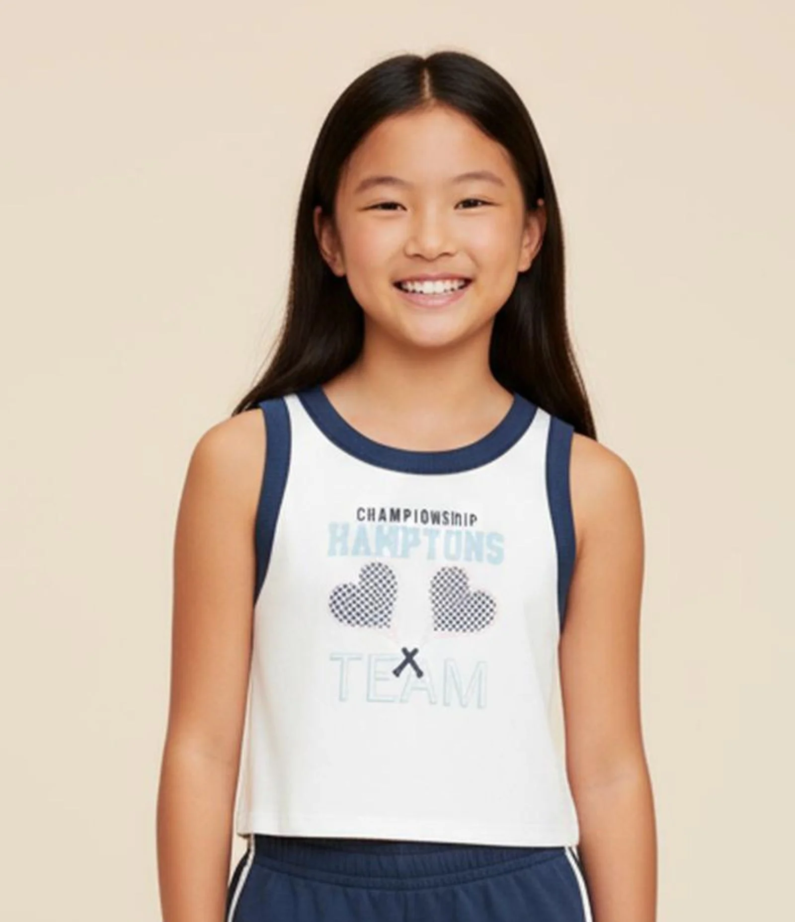 Short Runner Infantil em Moletom com Lettering - Tam 5 a 14 Anos Azul 2