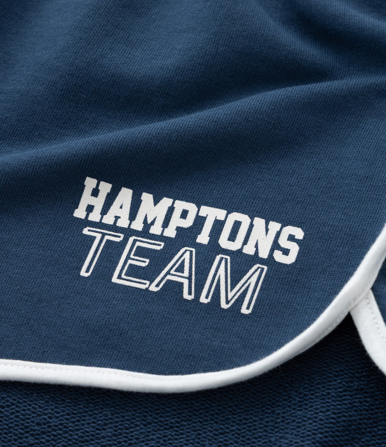 Short Runner Infantil em Moletom com Lettering - Tam 5 a 14 Anos Azul 6