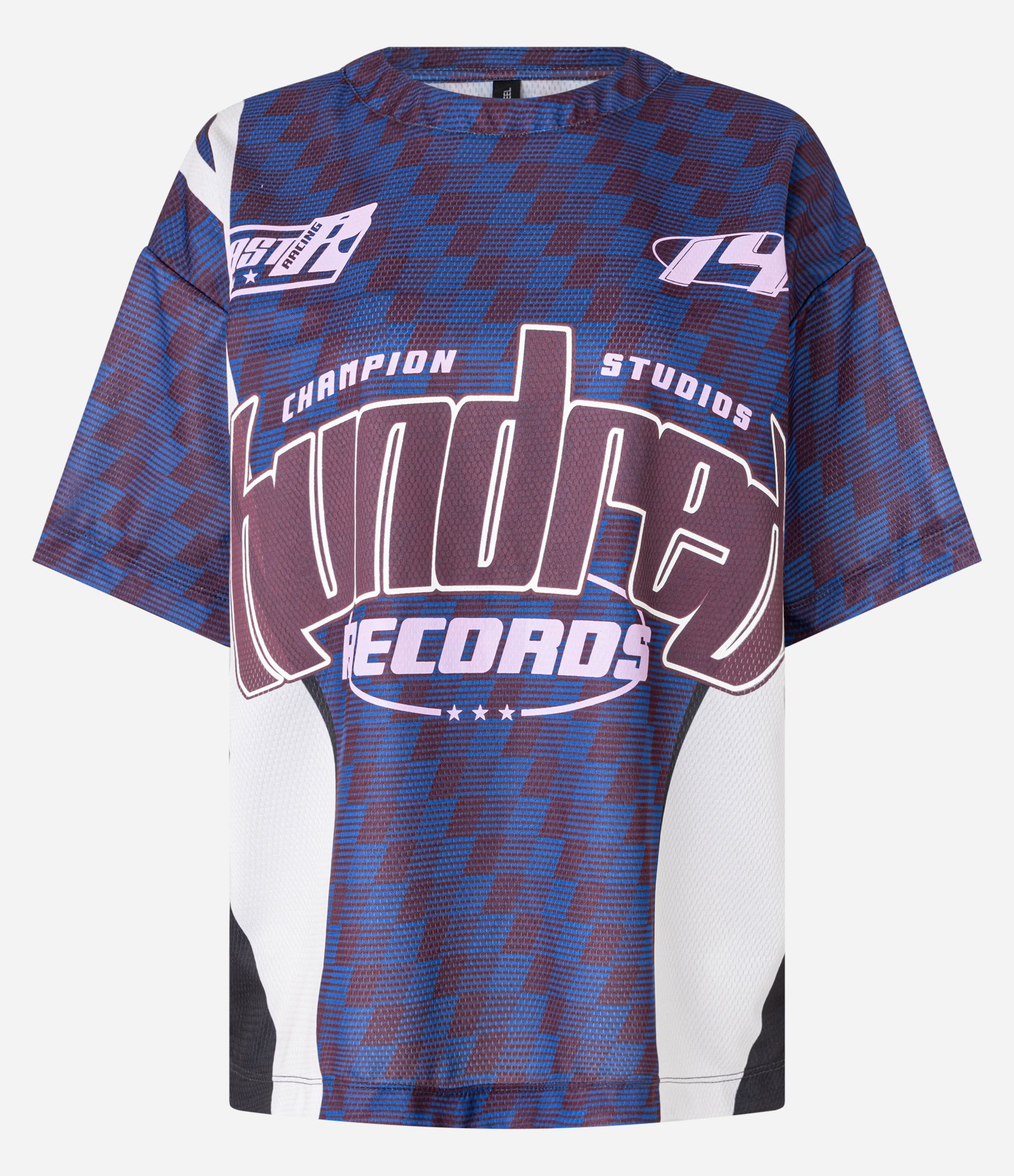 Camiseta Oversized Sportcore com Estampa Hundred Azul 6