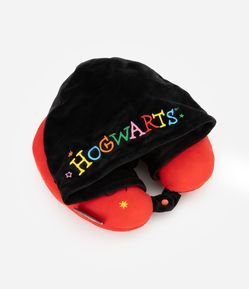 Travesseiro de Viagem em Poliamida com Capuz
e Estampa Harry Potter