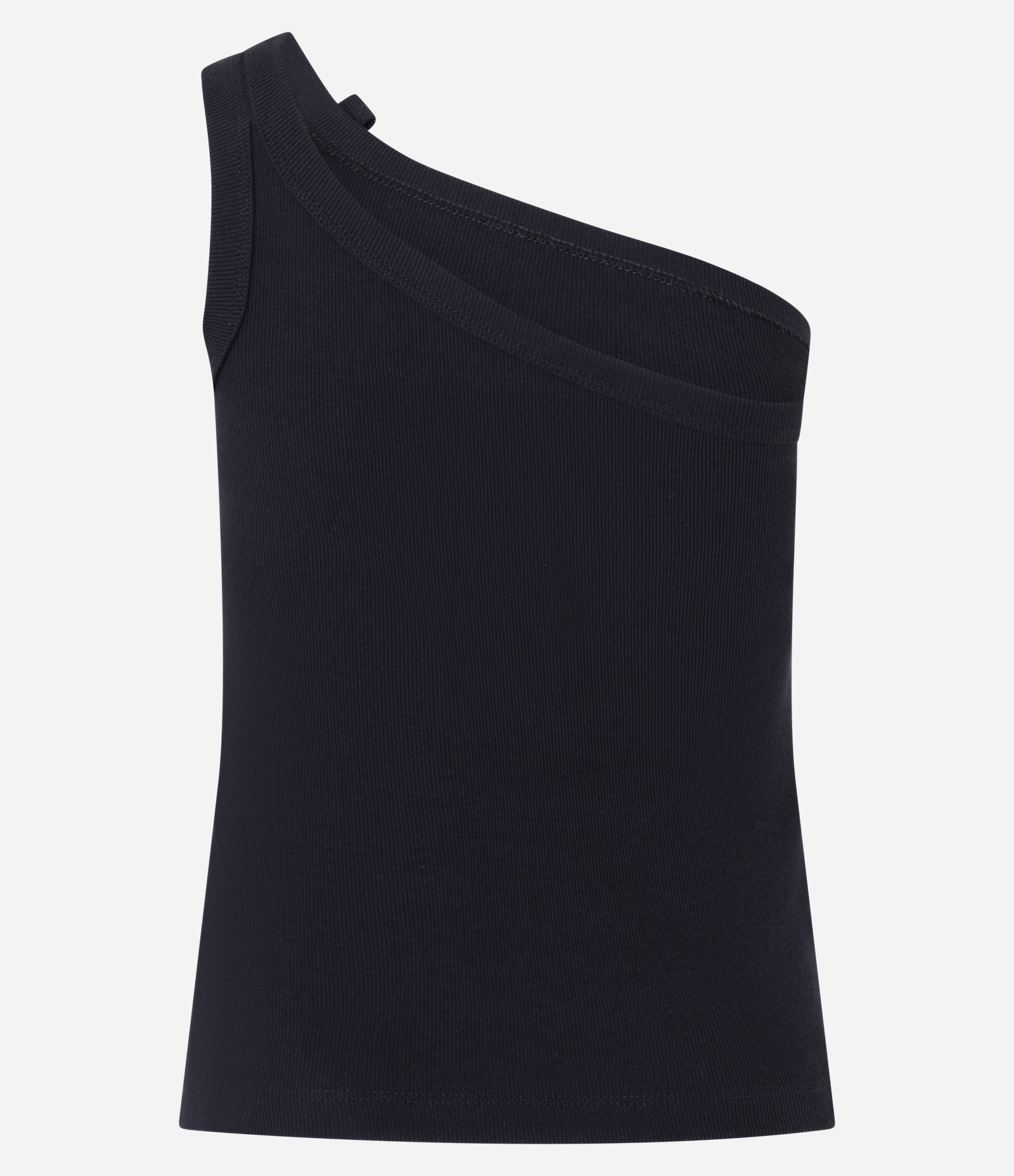 Blusa Ombro Só com Lacinho na Alça Larga Preto 7