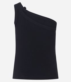 Blusa Ombro Só com Lacinho na Alça Larga