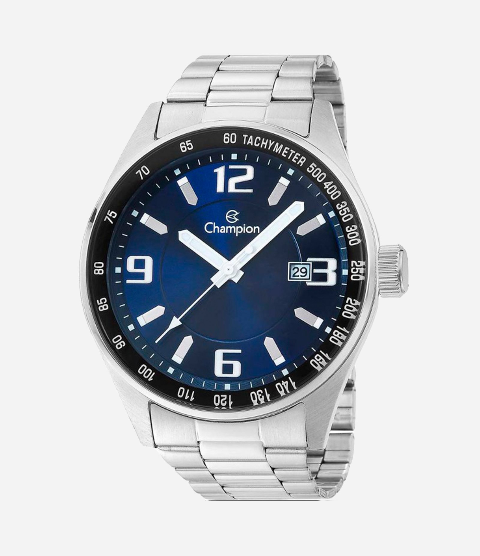 Relógio Analógico Masculino Champion Prata 1