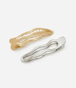 Kit 02 Presilhas com Forma Irregular