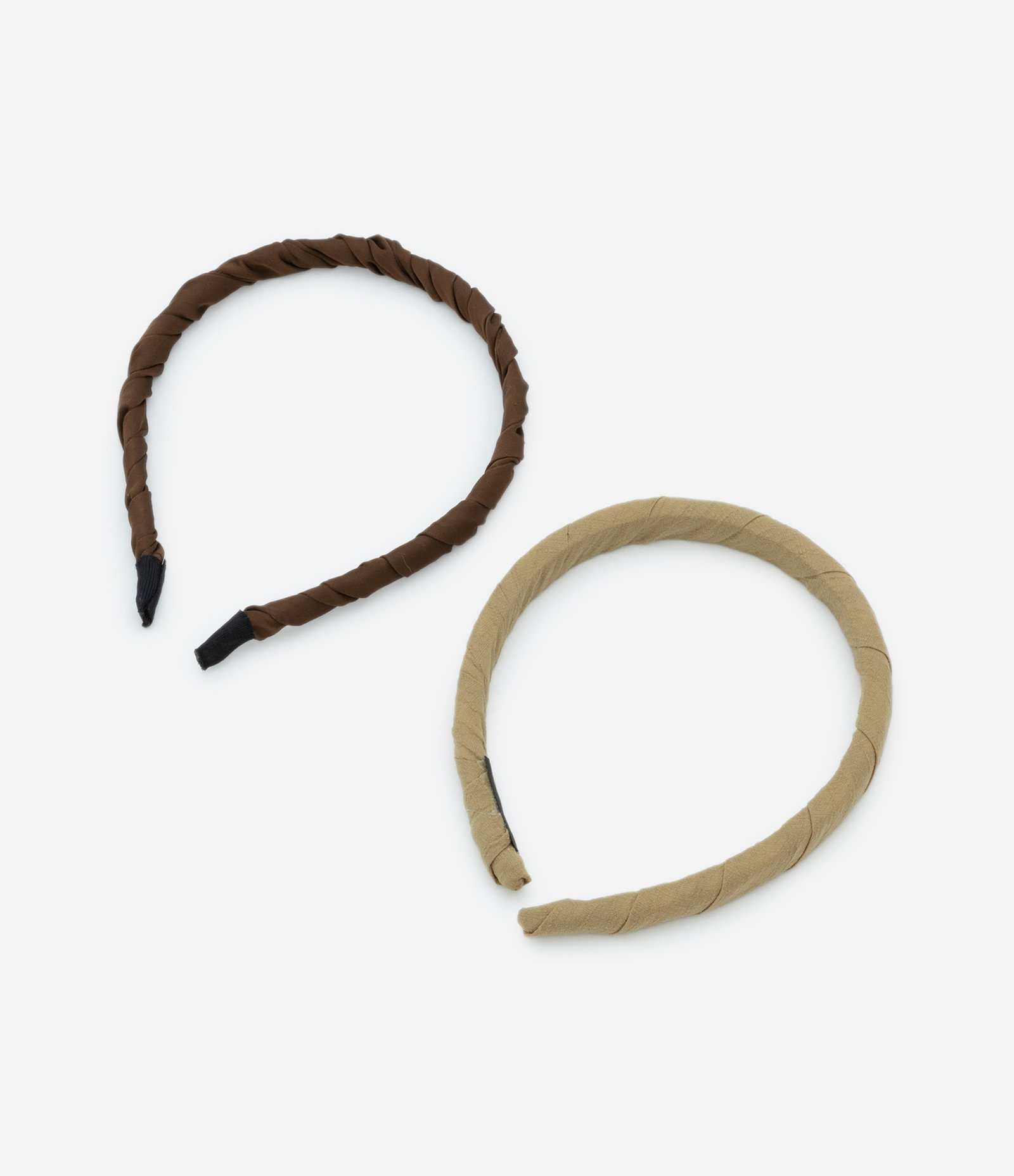 Kit 02 Tiaras em Acabamento liso e textura acolchoada. Multicores 1