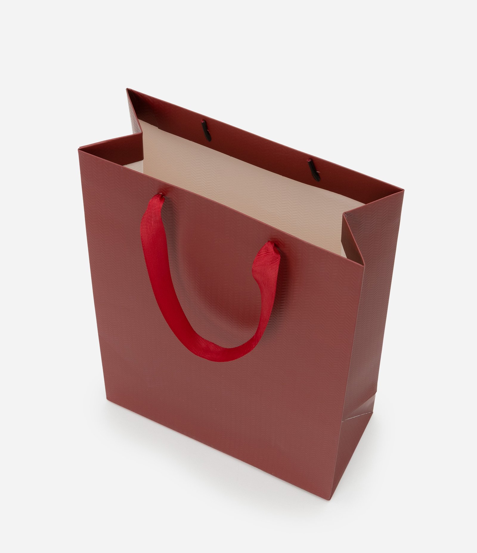 Embalagem de Presente Pequena com Textura Vermelho 2