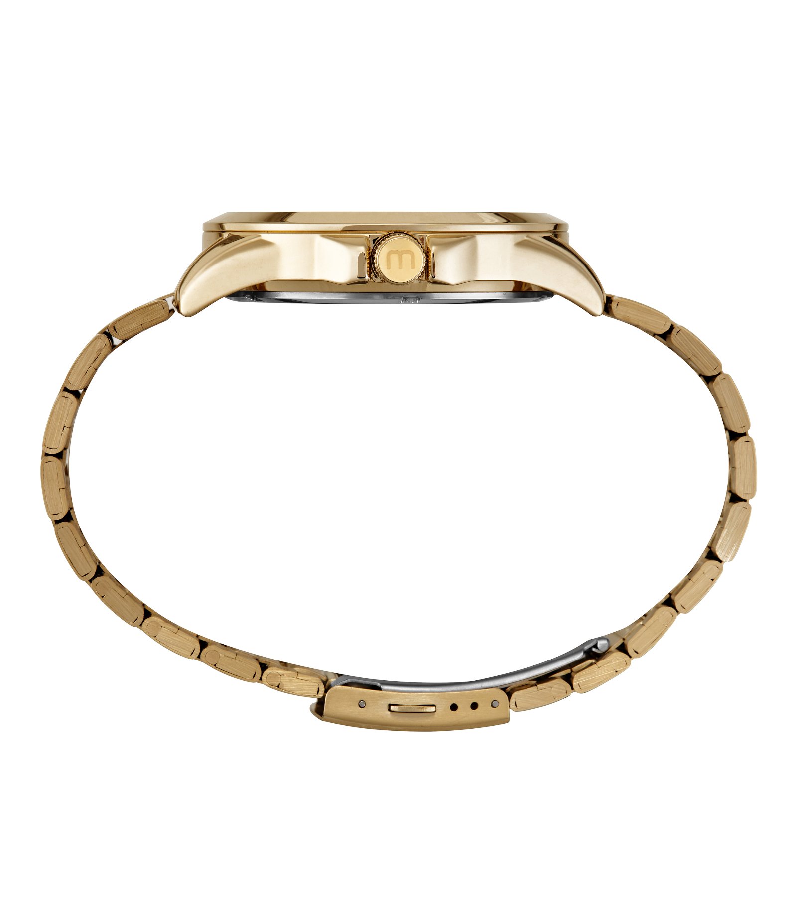 Kit Relógio Analógico Masculino Mondaine Dourado 3