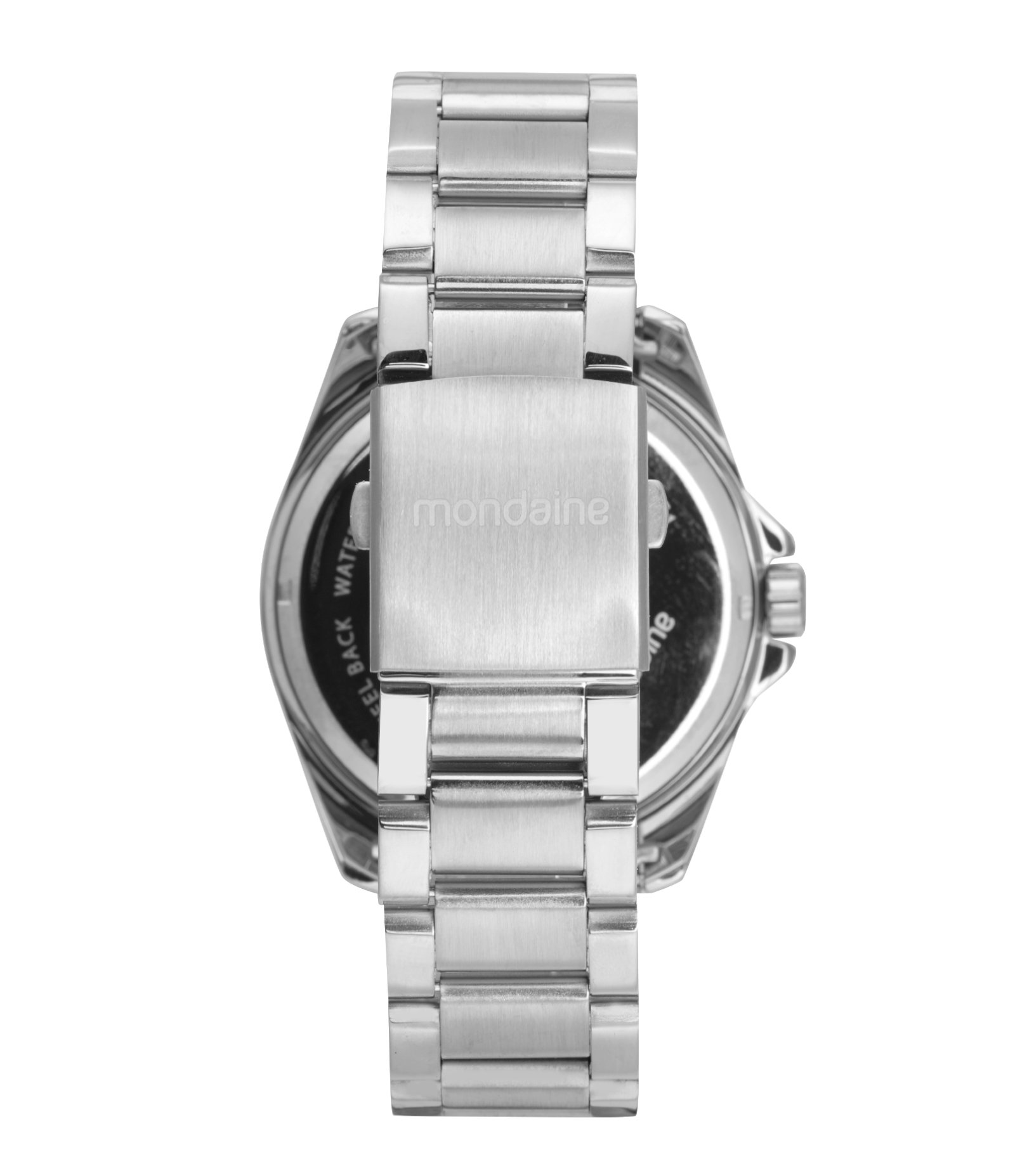 Relógio Cronógrafo Masculino Mondaine Prata 4