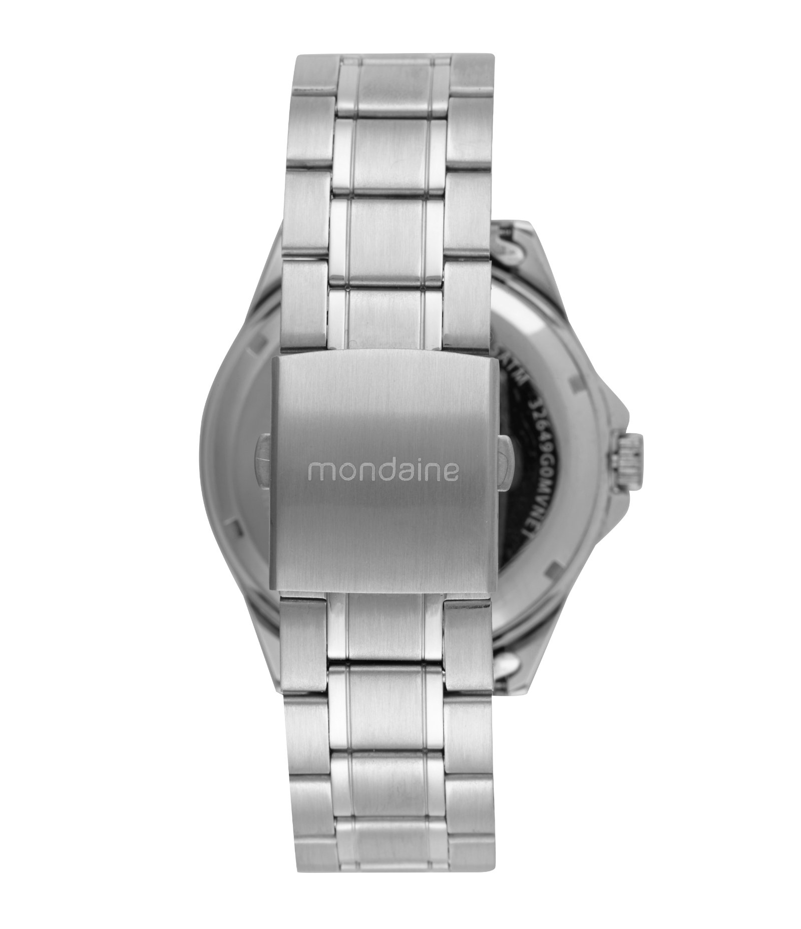 Kit Relógio Analógico Masculino Mondaine Prata 4