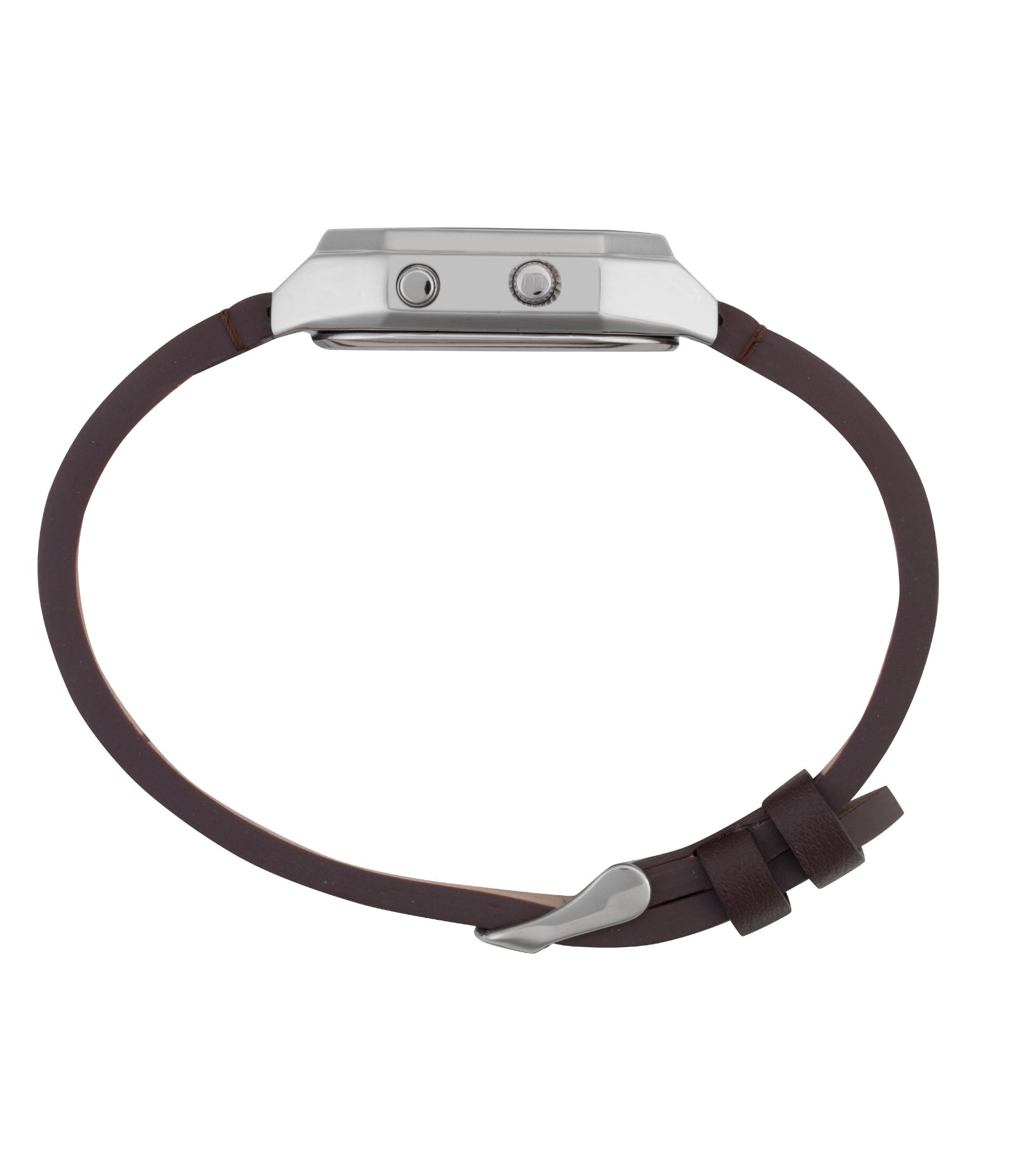 Relógio Anadigi Masculino Mondaine Marrom 2