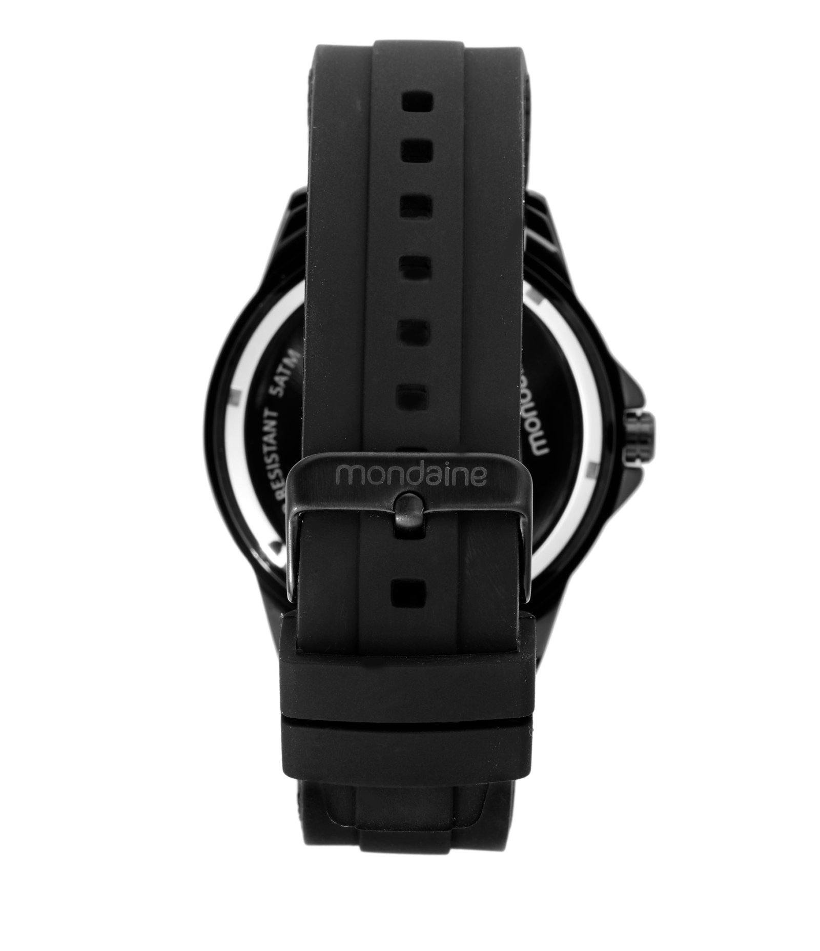 Relógio Analógico Masculino Mondaine Preto 4