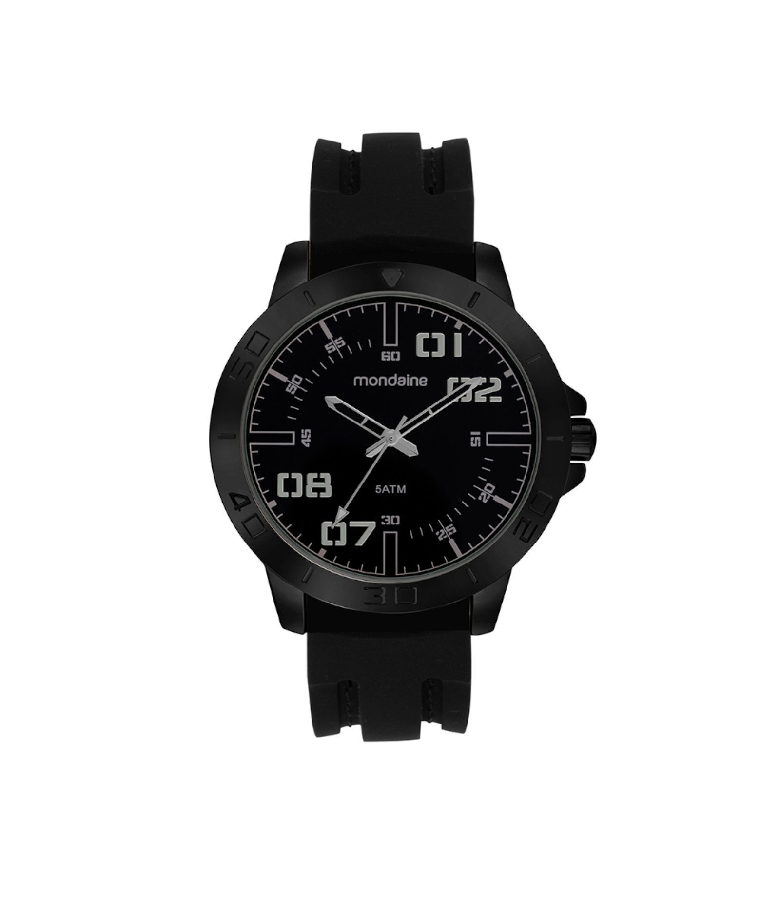 Relógio Analógico Masculino Mondaine Preto 1