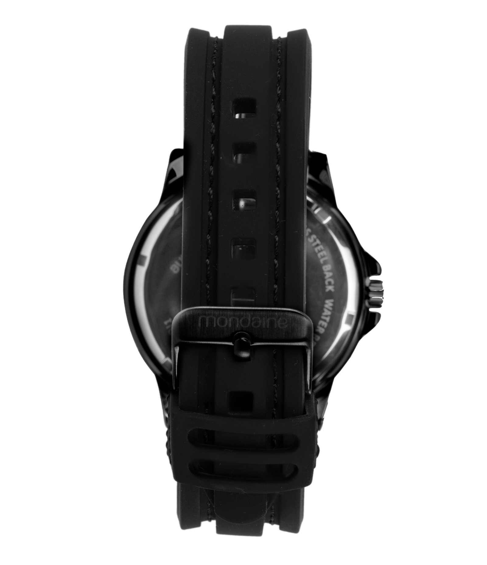 Relógio Analógico Masculino Mondaine Preto 4