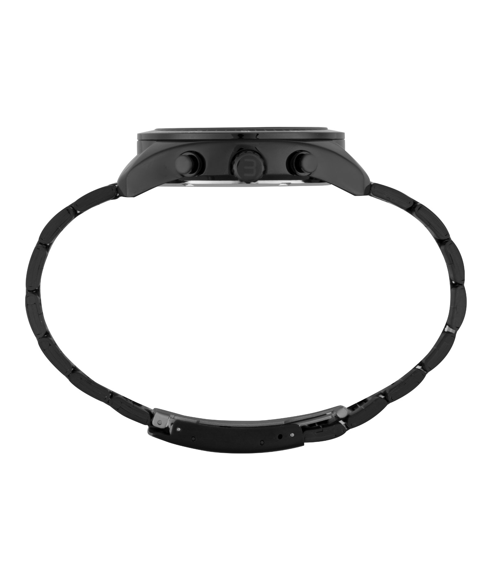 Relógio Cronógrafo Masculino Mondaine Preto 3