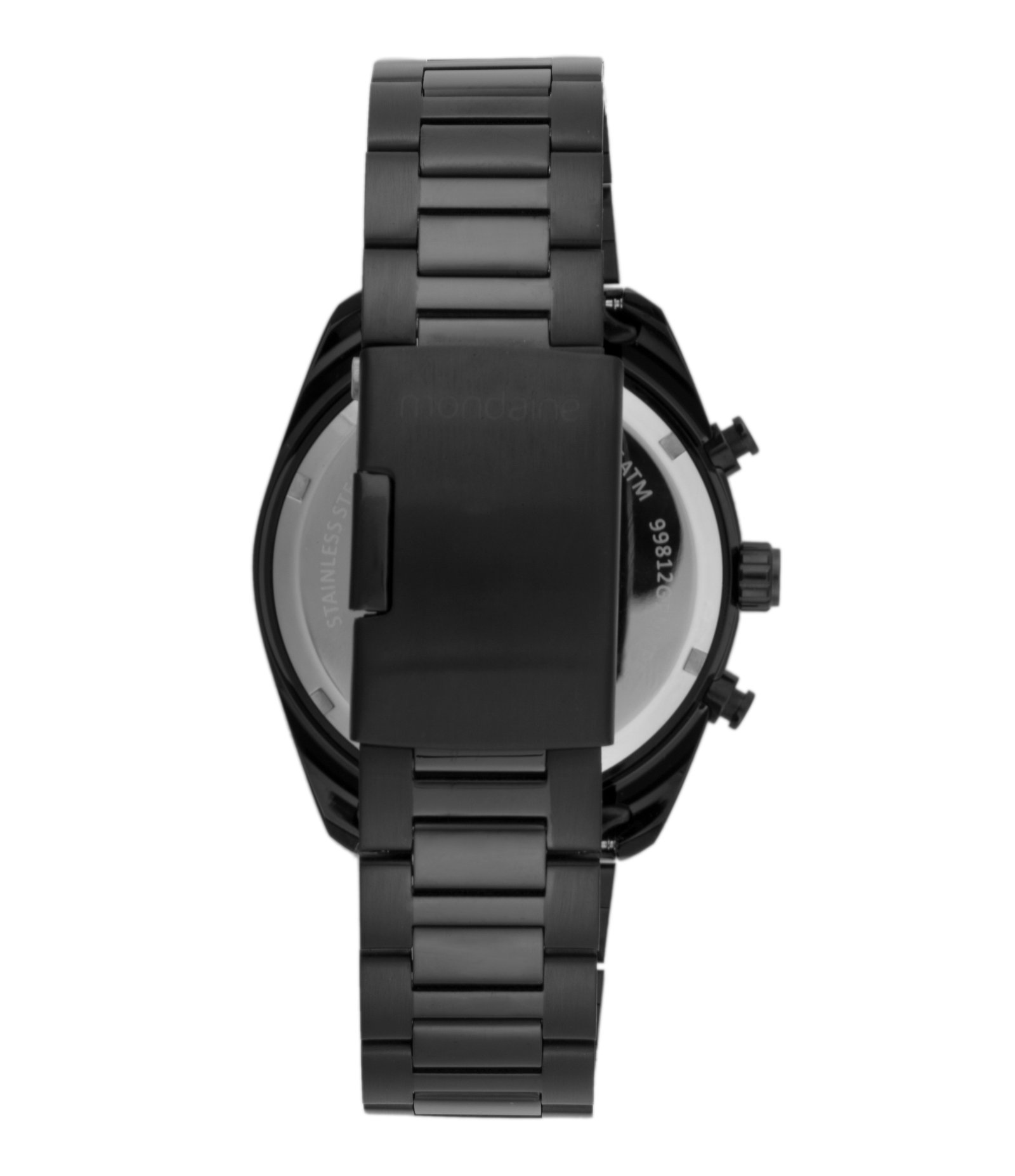 Relógio Cronógrafo Masculino Mondaine Preto 4