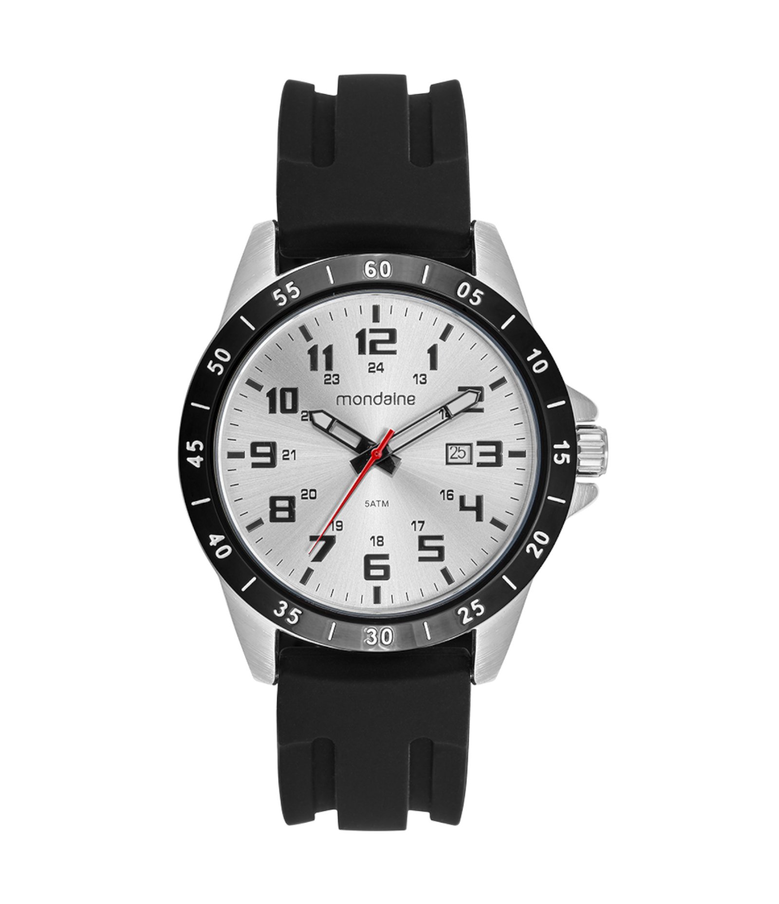 Relógio Cronógrafo Masculino Mondaine Preto 1