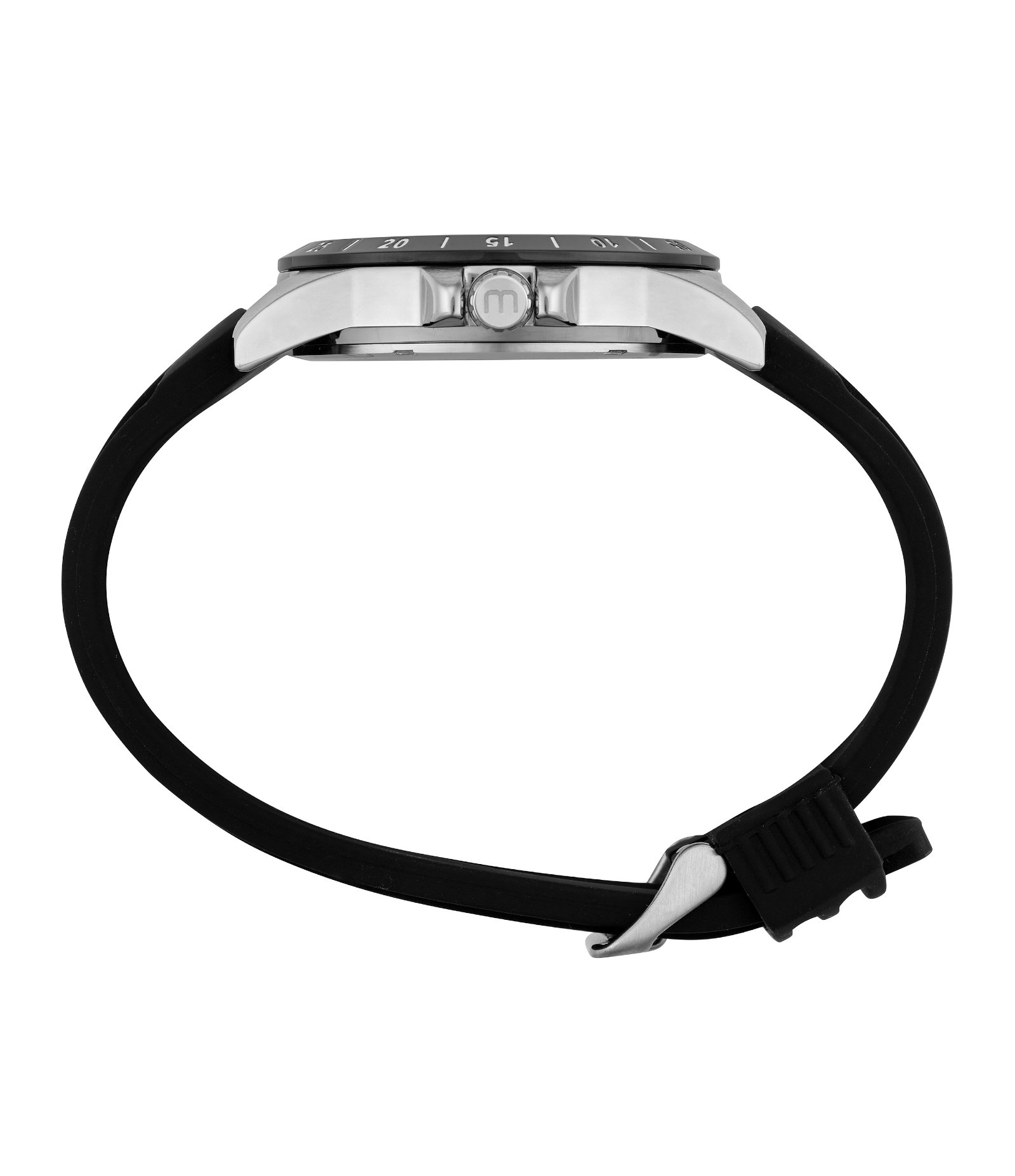 Relógio Cronógrafo Masculino Mondaine Preto 3